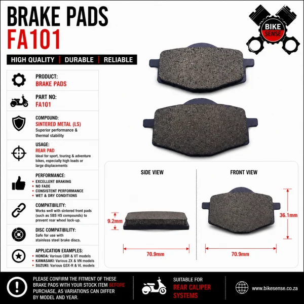 Brake Pads FA101