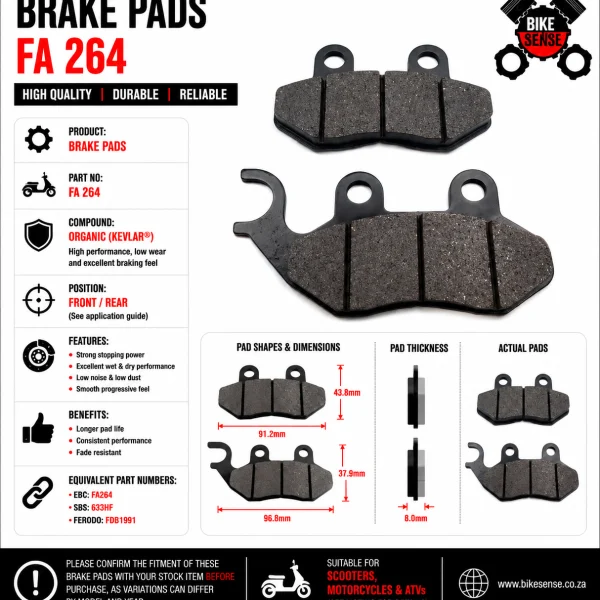 Brake Pads FA 264