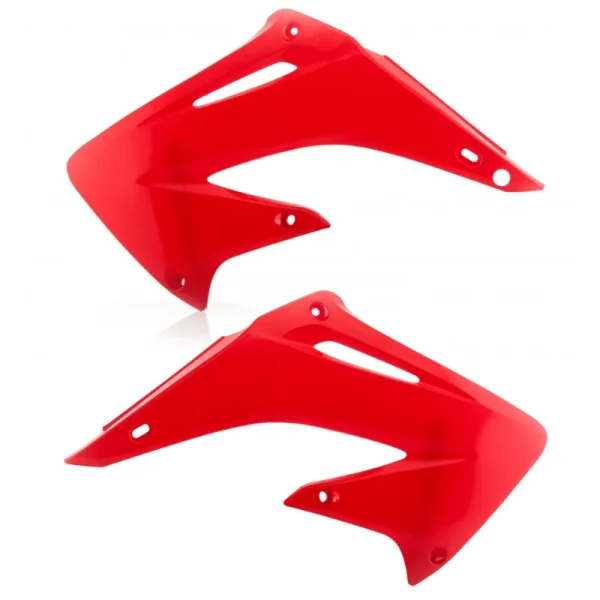 Acerbis Coolant Radiator Scoops HON CR125-250 RED