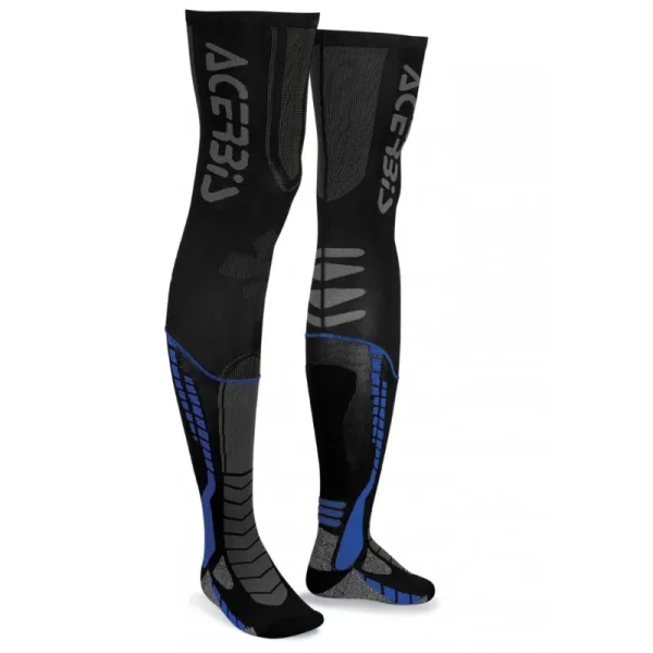 Acerbis Riding Gear Socks X-leg PRO Blk/blu 2XL