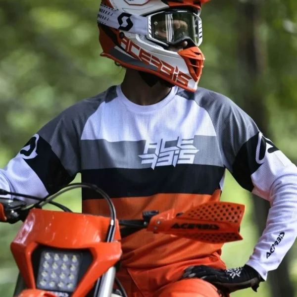 Acerbis Riding Gear Z- Jers Windy 3 Org/wht S