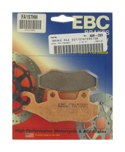 EBC FA197HH Double-H Sintered Brake Pads