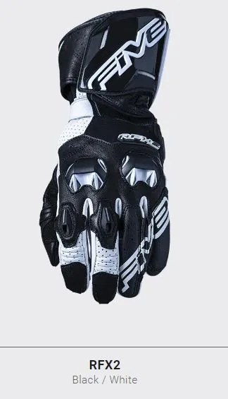 FIVE GLOVES RFX2 BLACK WHITE