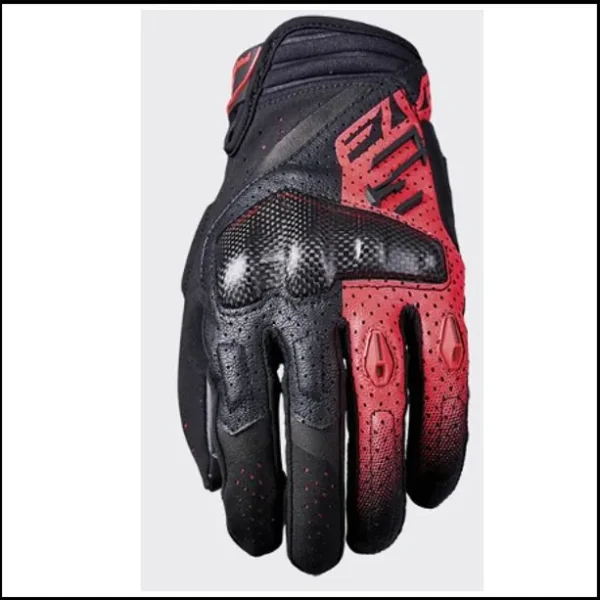 FIVE RSC EVO BLACK RED GLOVES