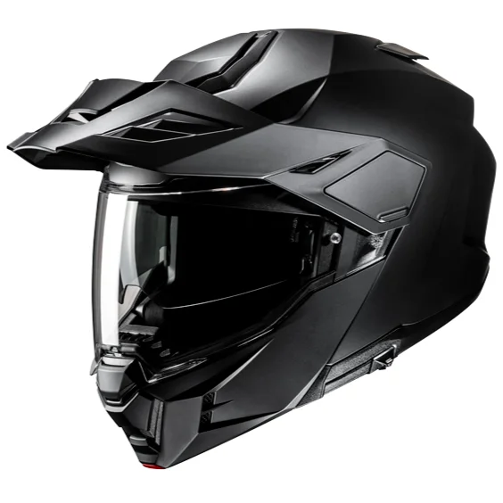 HJC i80 Semi Flat Black modular adventure helmet