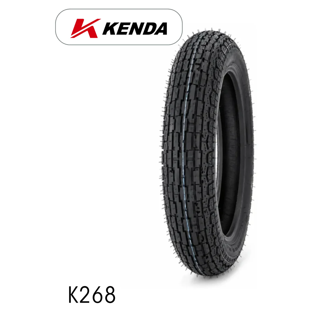 Kenda K268 3.00-18 front motorcycle tyre