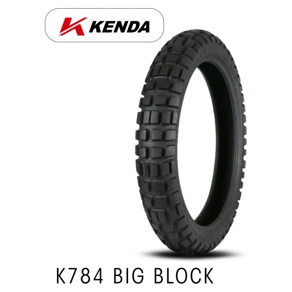 Kenda K784 Big Block 110/80B19 front motorcycle tyre