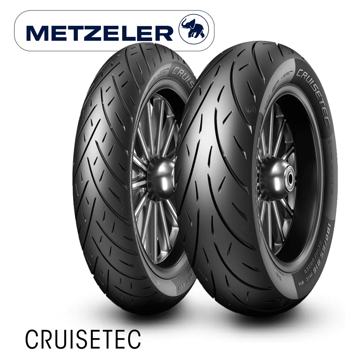 Metzeler Cruisetec 120/70ZR19 front motorcycle tyre