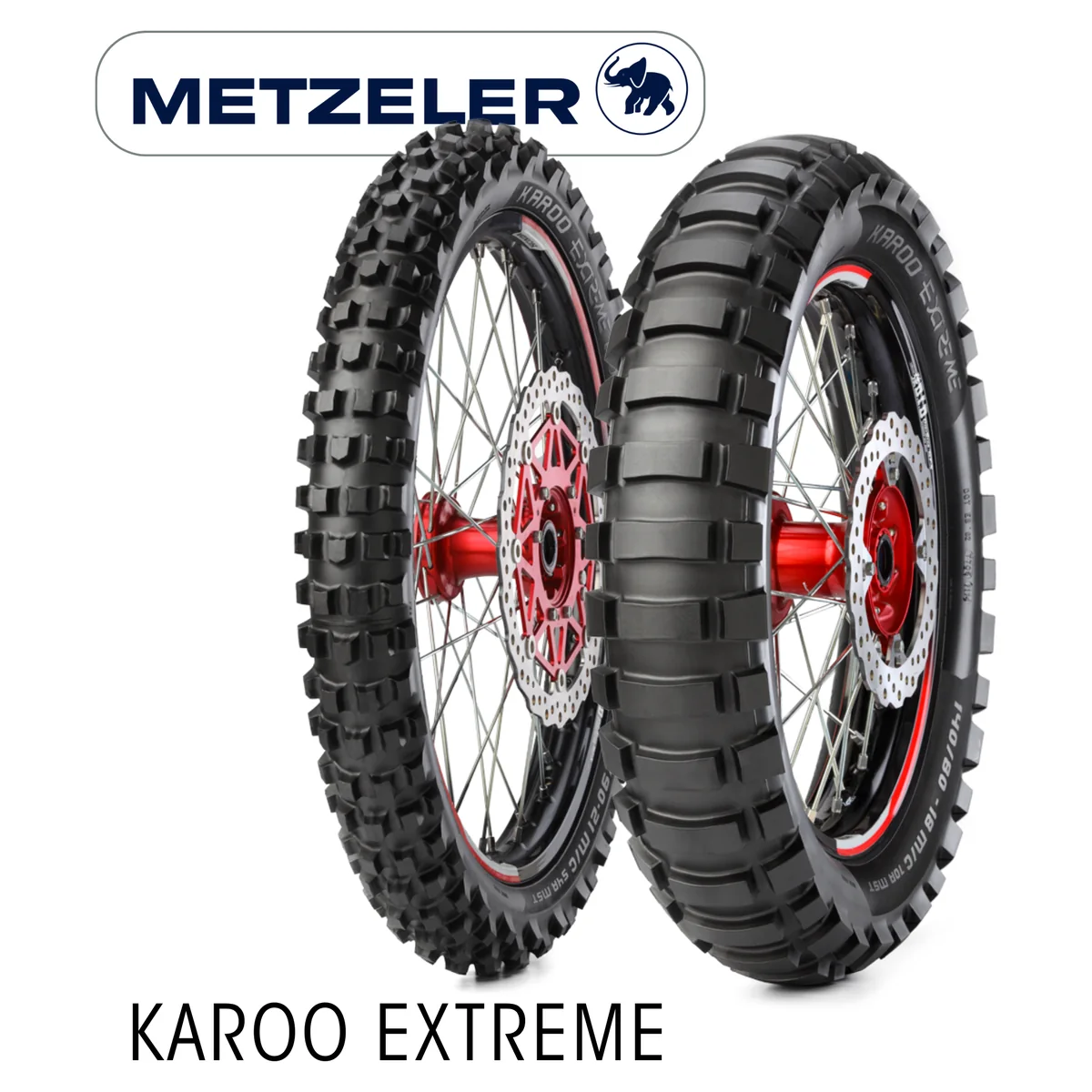 Metzeler Karoo Extreme 150/70R18 rear motorcycle tyre