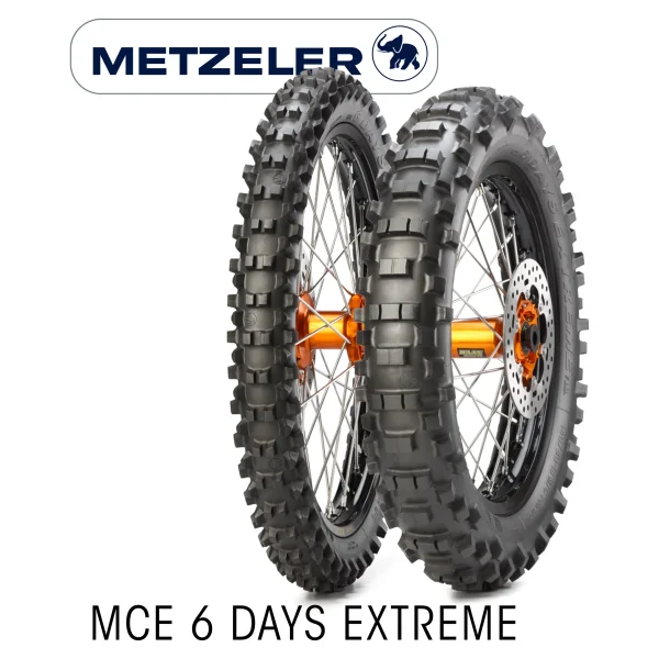 Metzeler MCE 6 Days Extreme 140/80-18 rear motorcycle tyre