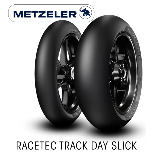 Metzeler Racetec TD Slick 120/70R17 front motorcycle tyre