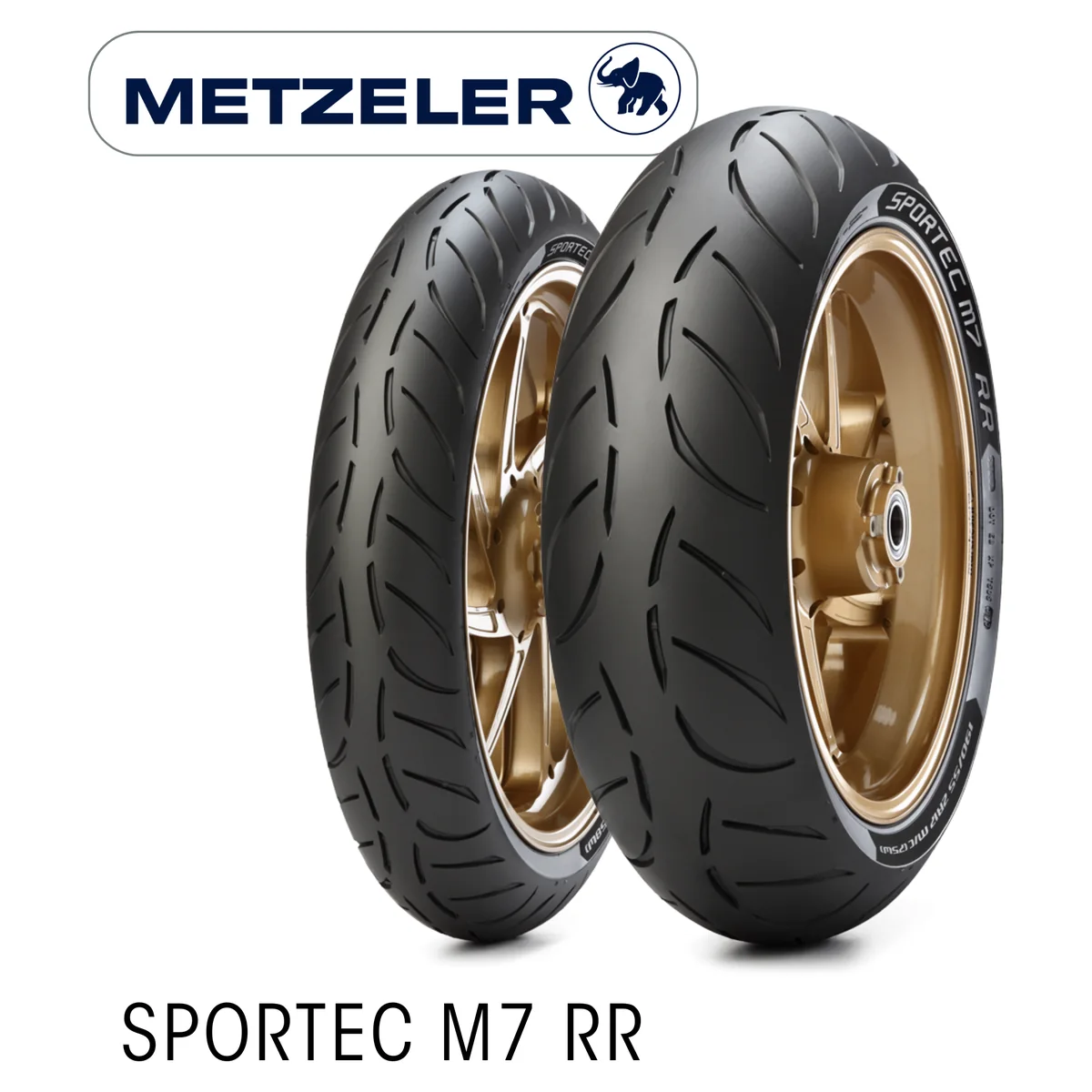 Metzeler Sportec M7 RR 120/70ZR17 front motorcycle tyre
