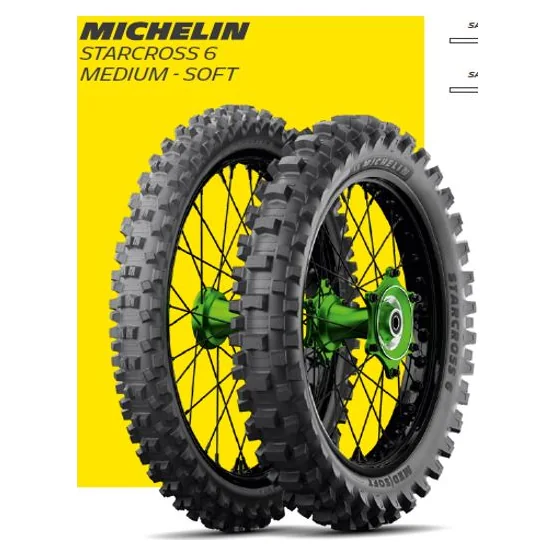 Michelin Starcross 6 Medium Hard 80/100-21 front motorcycle tyre