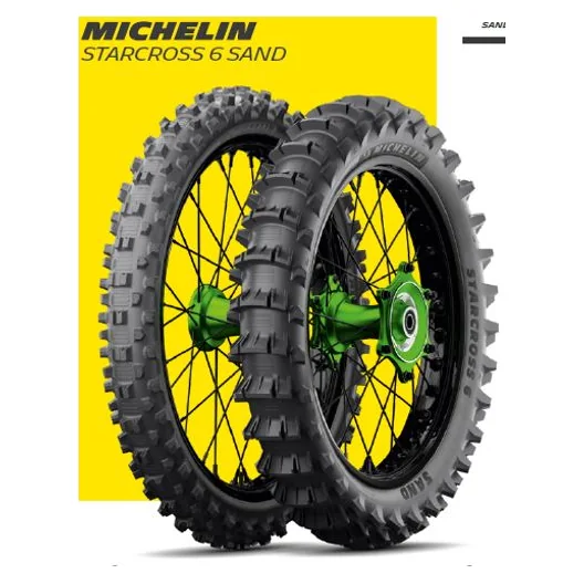Michelin Starcross 6 Sand 100/90-19 rear motorcycle tyre