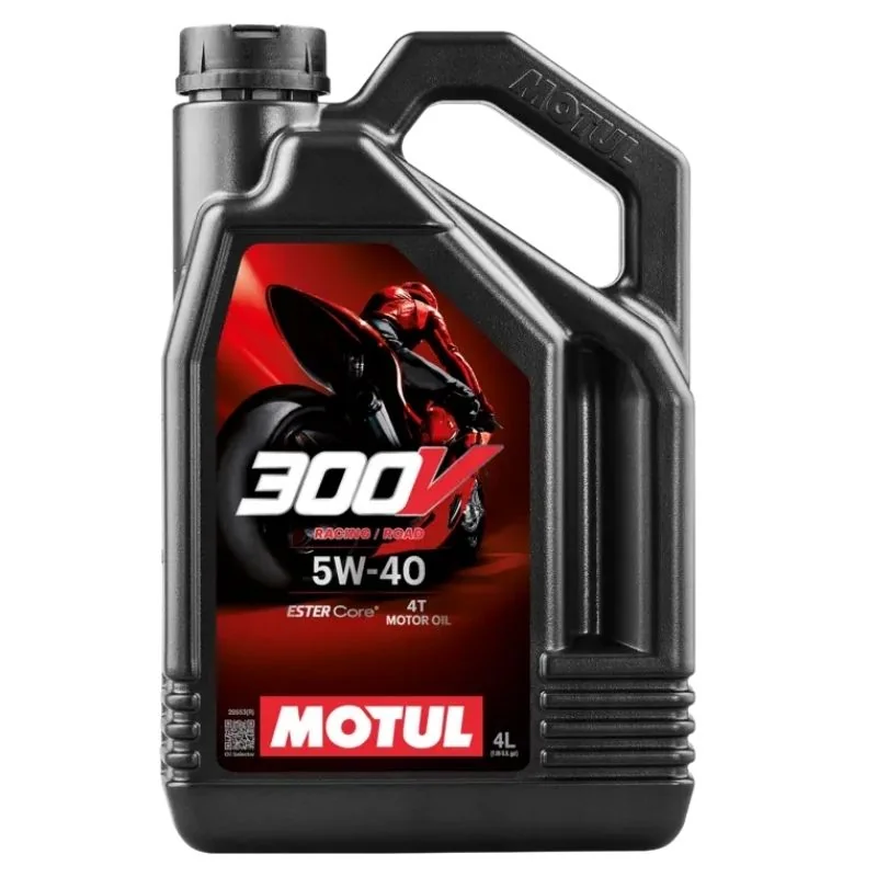 Motul 4-Stroke Engine Oil 300V 5W40 FL Road Race 4L 104115