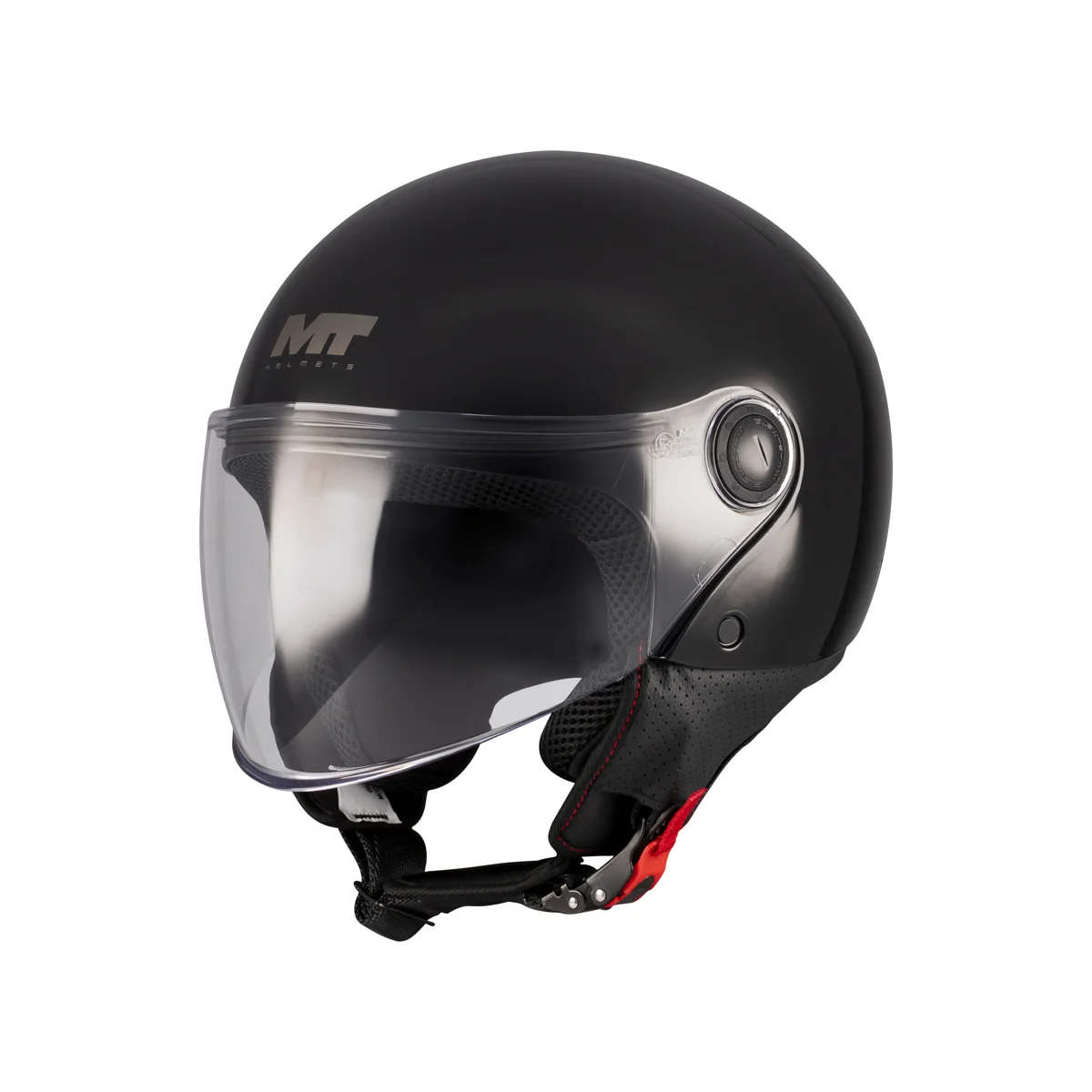 MT Street S Pure A1 Gloss open-face helmet
