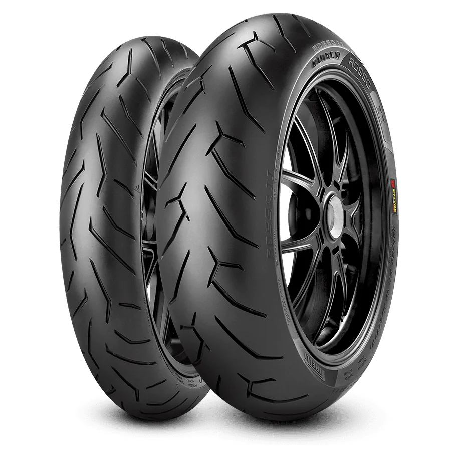 Pirelli Diablo Rosso II 200/50ZR17 rear motorcycle tyre