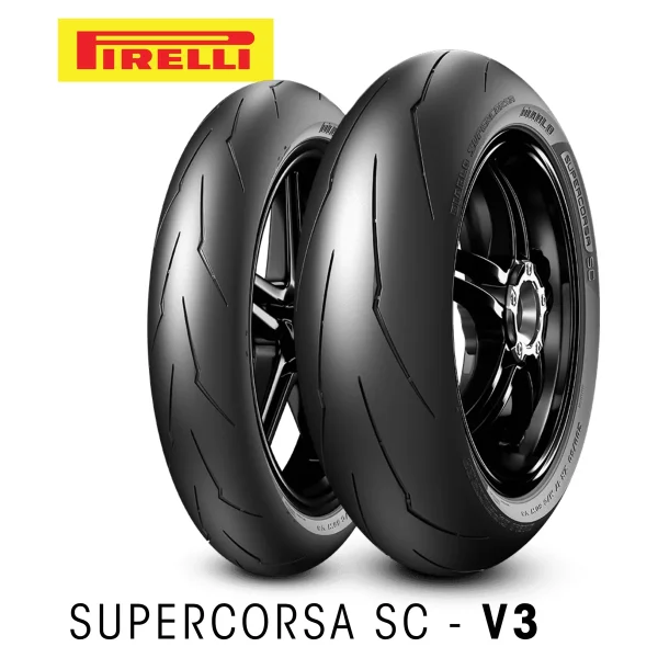 Pirelli Diablo Supercorsa V3 SC2 120/70ZR17 front motorcycle tyre