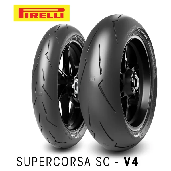 Pirelli Diablo Supercorsa V4 SC2 120/70R17 front motorcycle tyre