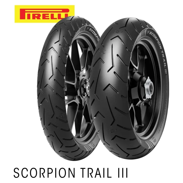 Pirelli Scorpion Trail III 120/70ZR17 front motorcycle tyre