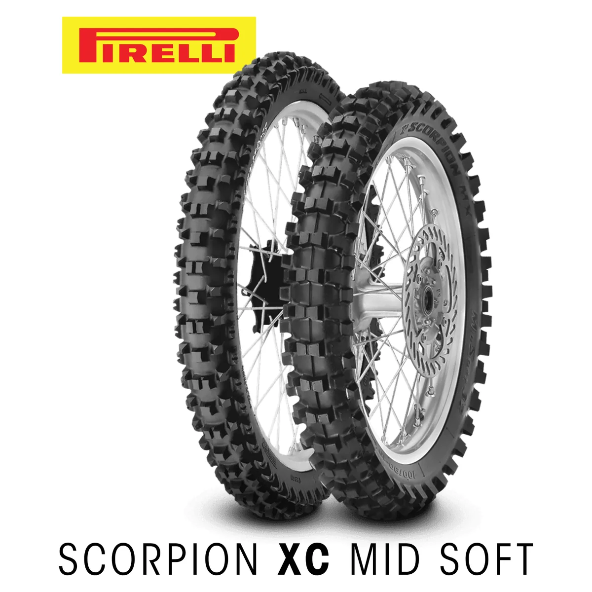 Pirelli Scorpion XC Mid Soft 80/100-21 front motorcycle tyre