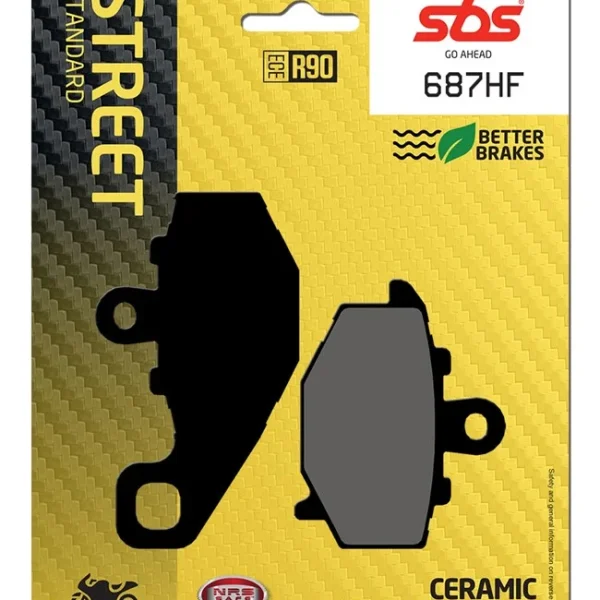 SBS 687HF brake pads