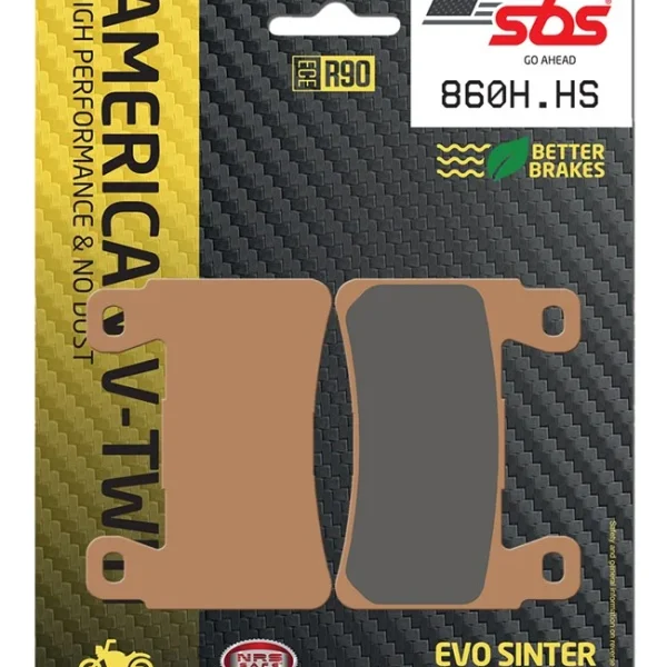 SBS 860HHS brake pads