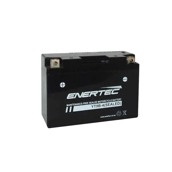 Enertec YT9B-4 (YT9B-BS equivalent) 12V 9Ah AGM Battery