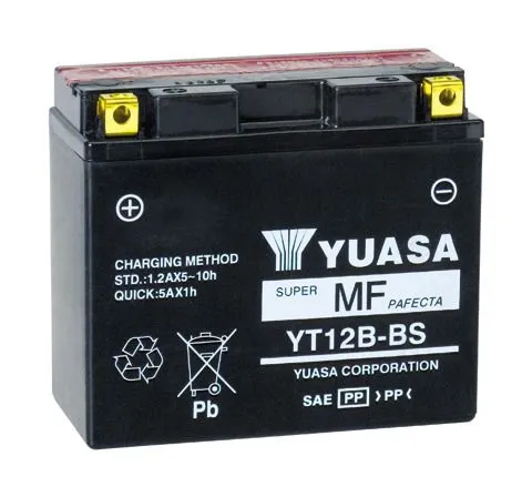 Yuasa YT12B-BS AGM Battery